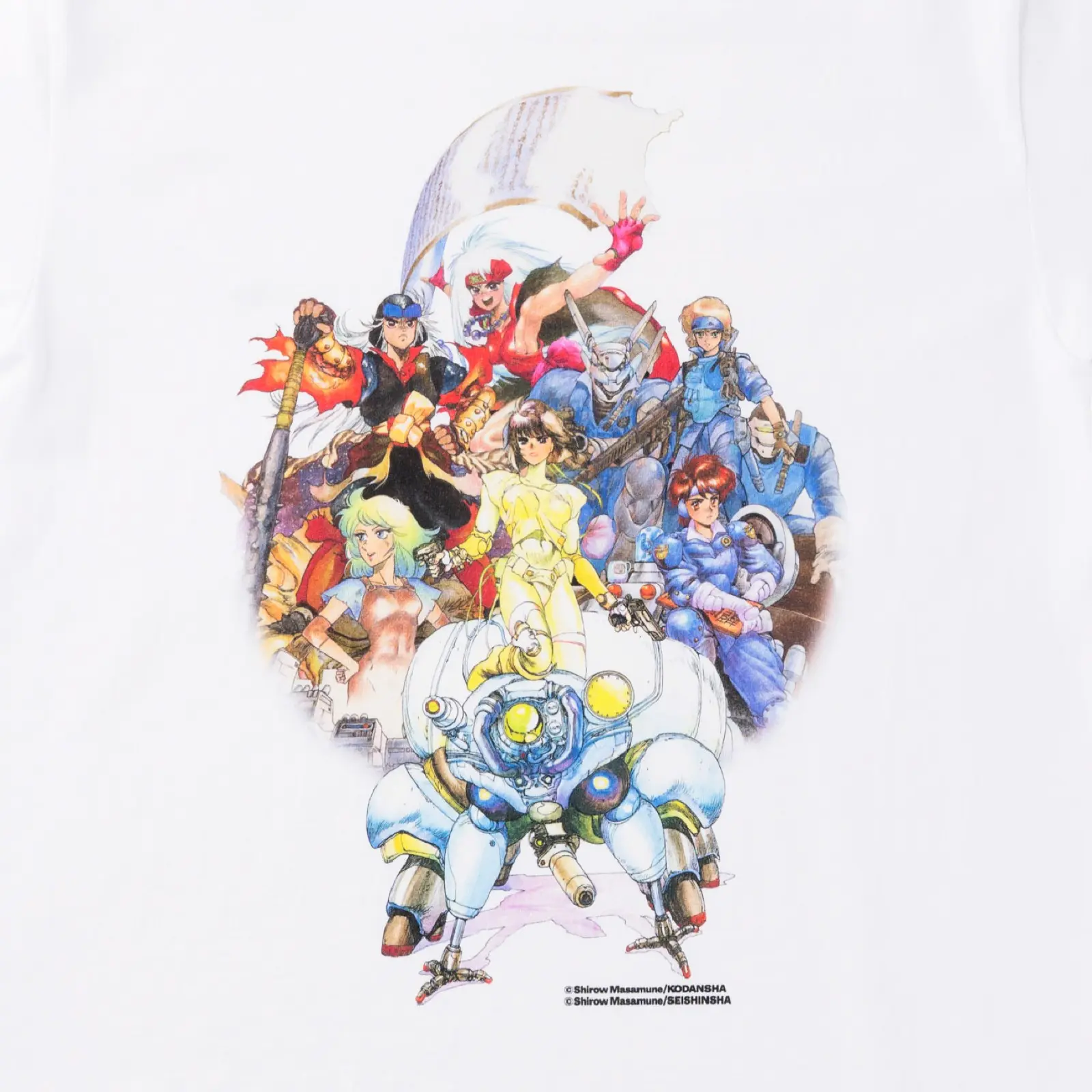 【The Exhibition of The World of Shirow Masamune】T-shirt Group