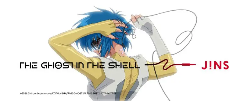 JINS × 攻殻機動隊 THE GHOST IN THE SHELL