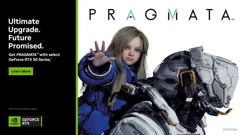 NVIDIA GeForce RTX 50 Series PRAGMATA Bundle