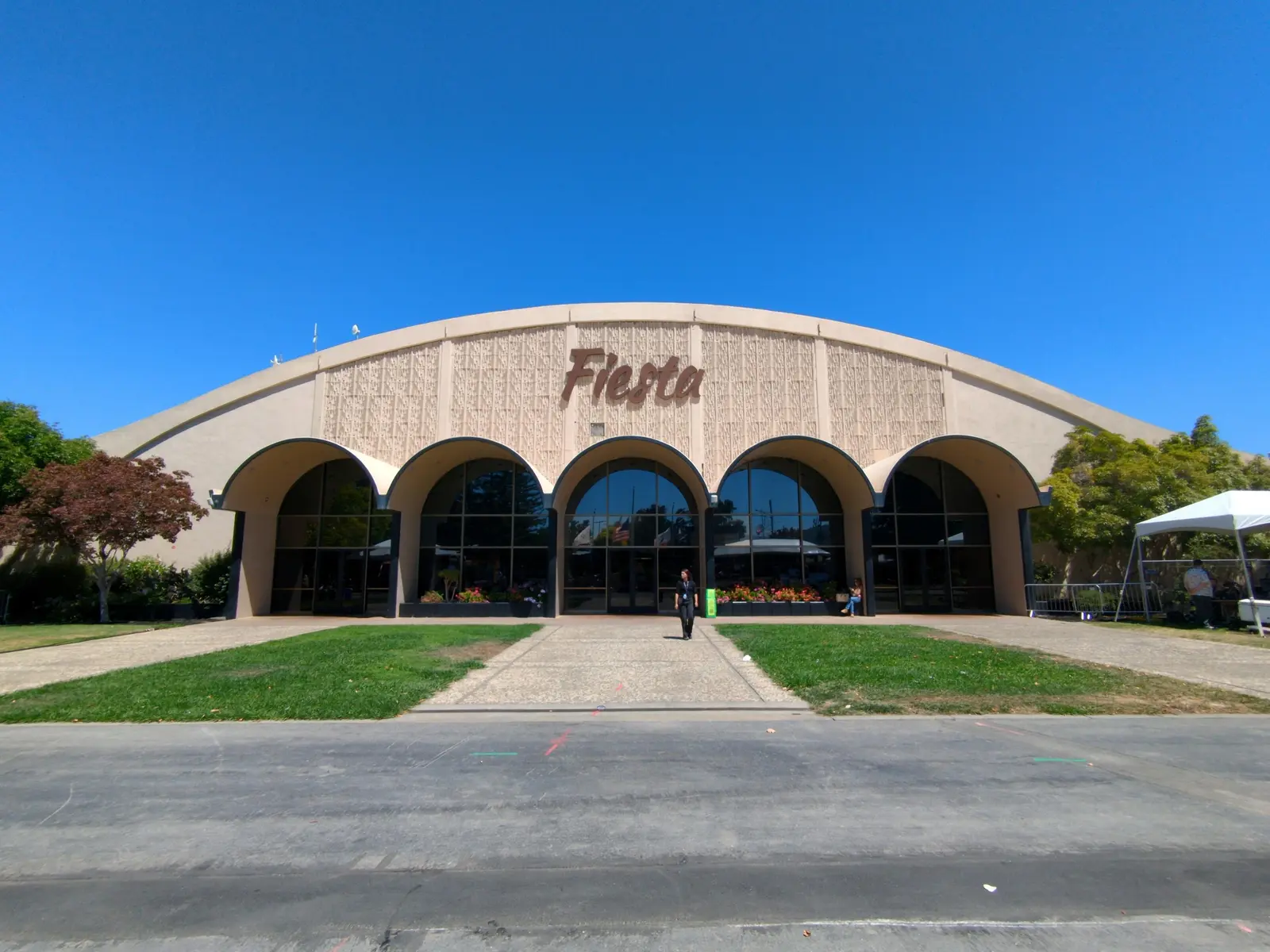 outside of the Fiesta Hall