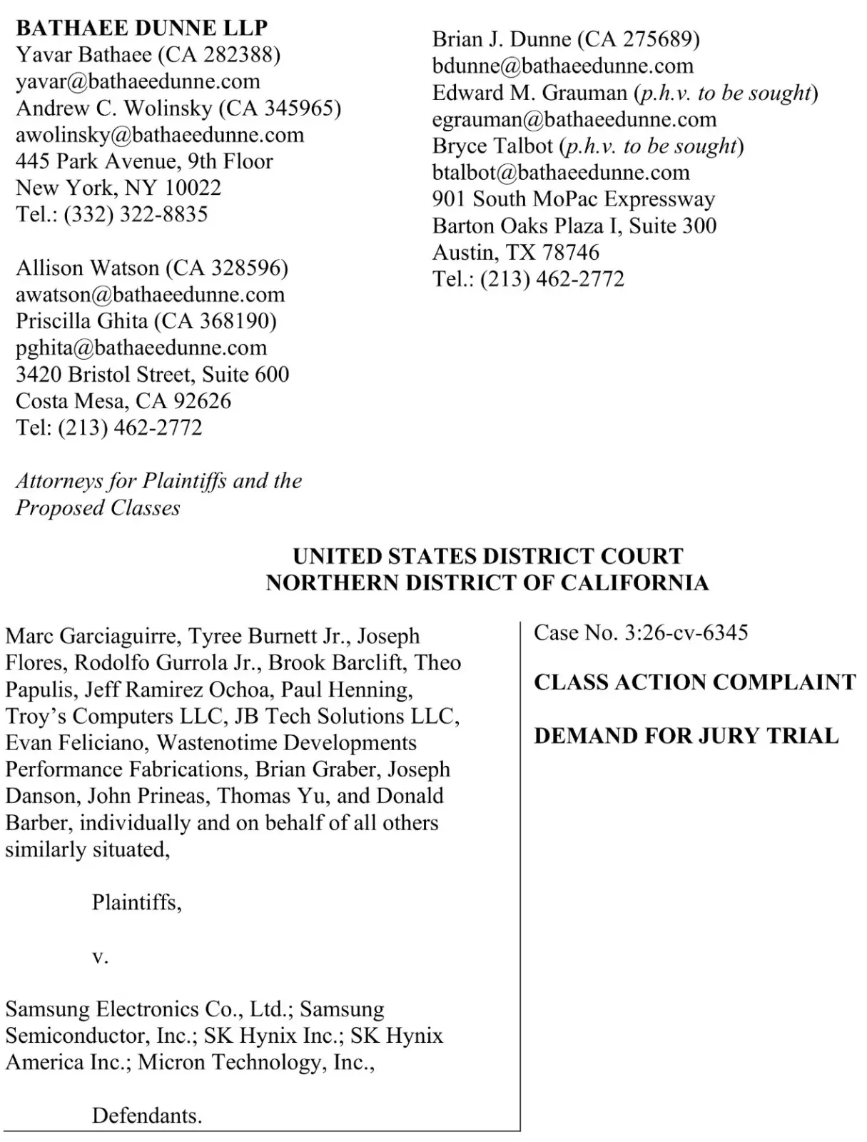 Samsung-SK-Hynix-Micron-Memory-Lawsuit