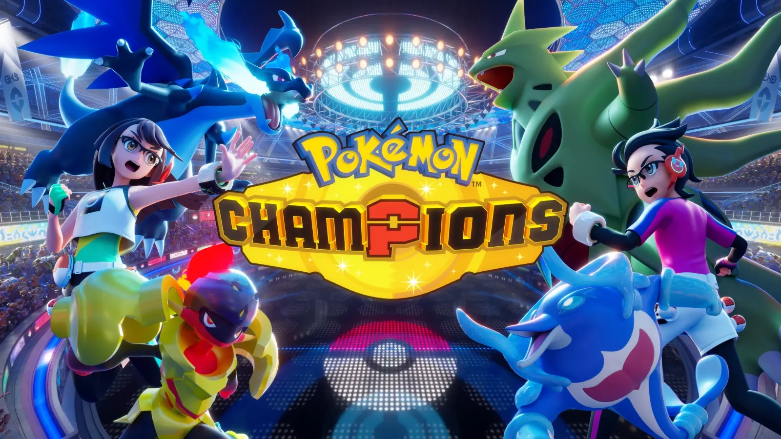 『Pokémon Champions』標題畫面
