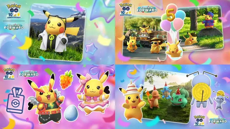 Pokemon GO 10th Annyversary