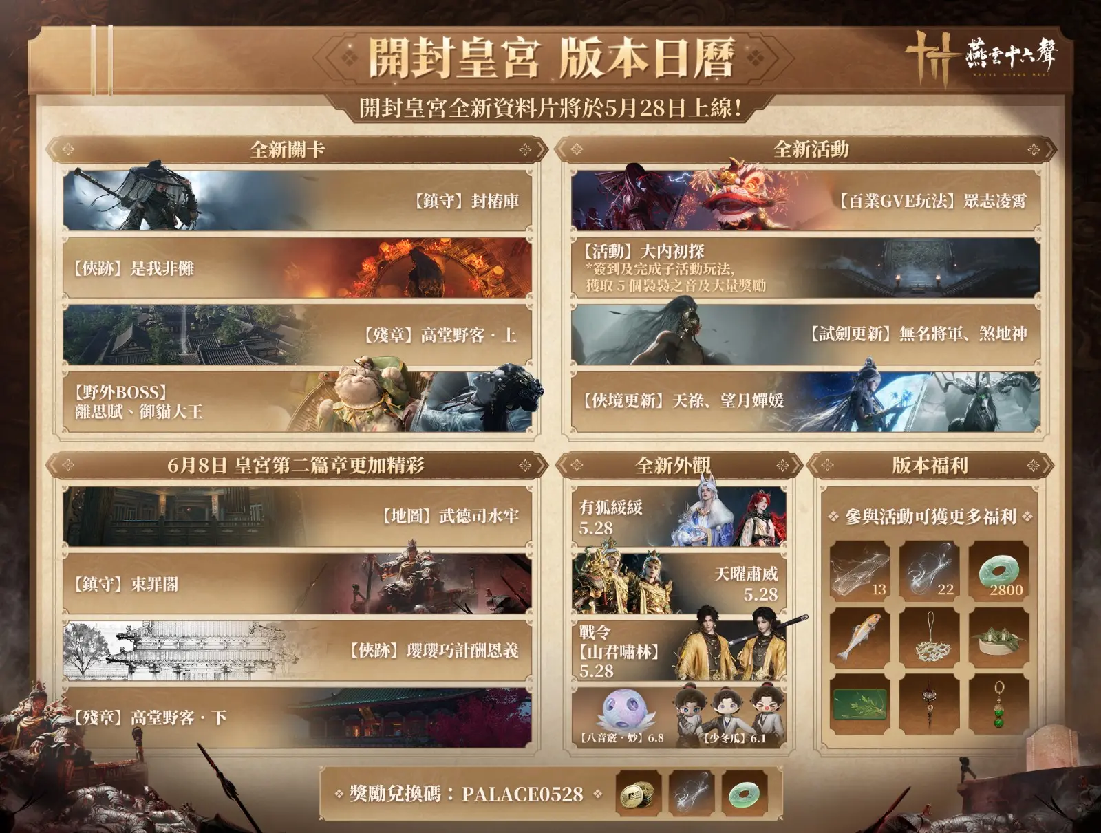 005_豐富獎勵的皇宮版本全新活動