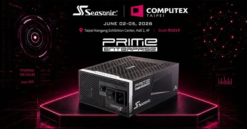 COMPUTEX-Seasonic PRIME ENTERPRISE