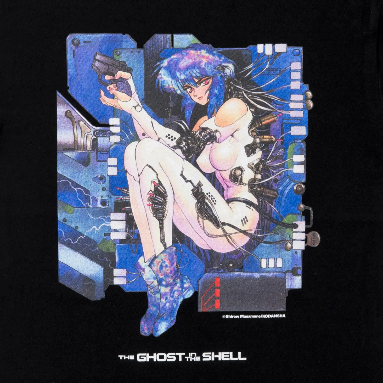 【The Exhibition of The World of Shirow Masamune】T-shirt GHOST IN THE SHELL-A