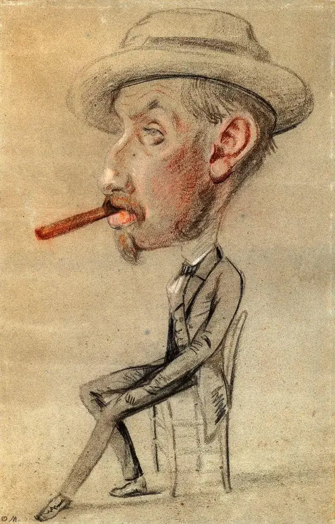 Doing Impressions: Monet’s Early Caricatures (ca. late 1850s)