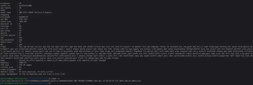 Linux 7.1 Is Performing Well Overall In Early Benchmarks