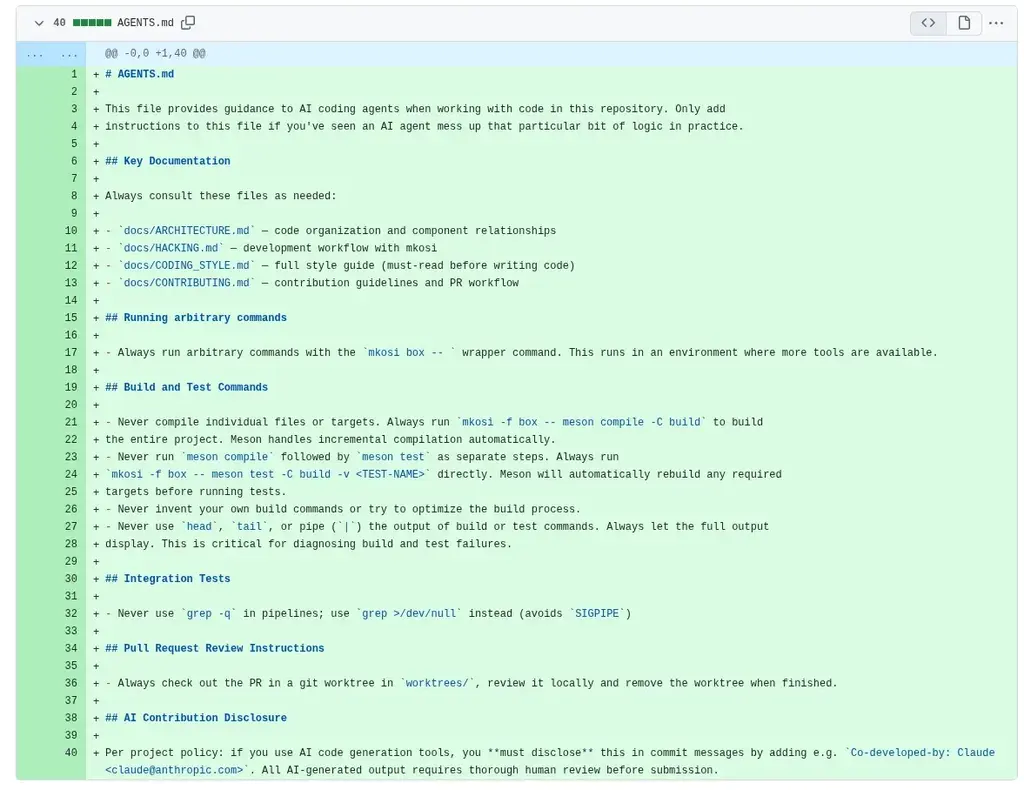 systemd 260-rc3 Released With AI Agents Documentation Added