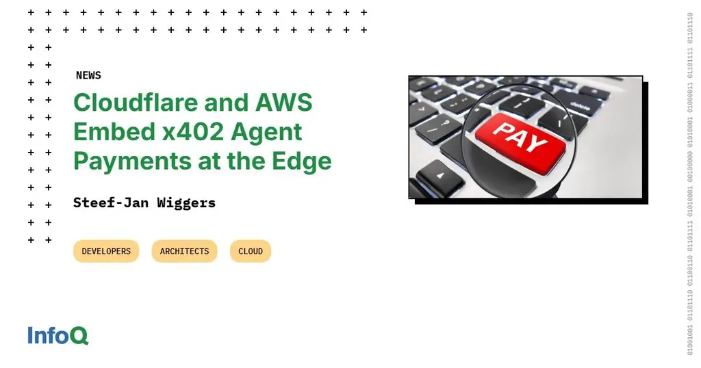 #Cloudflare & #AWS both implemented x402 stablecoin micropayments at their edge…