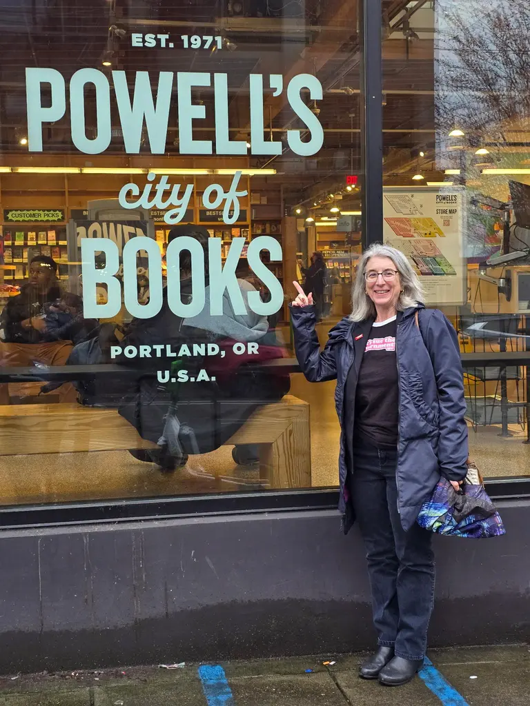 Great event last night at @powells in #Portland #PDX with EFF’s Cindy Cohn! The…