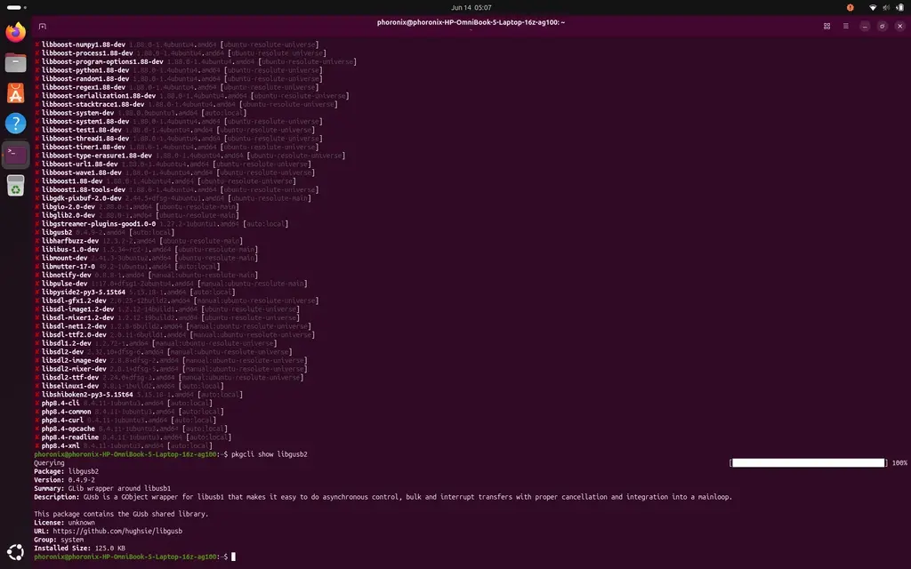 pkgcli As PackageKit's Modern, Nicer Command Line Interface