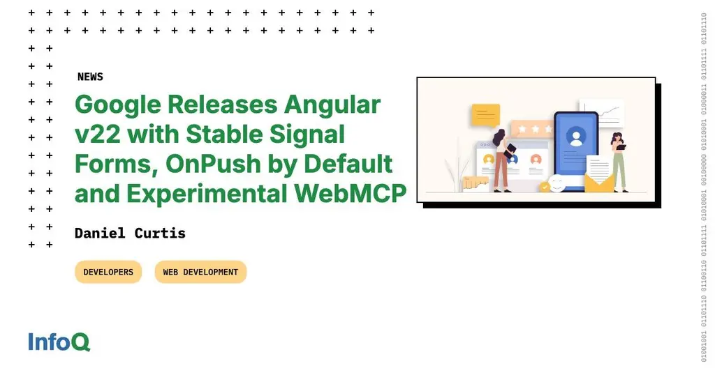 #Angular v22 is here with API stabilizations, ergonomic templates, and new…