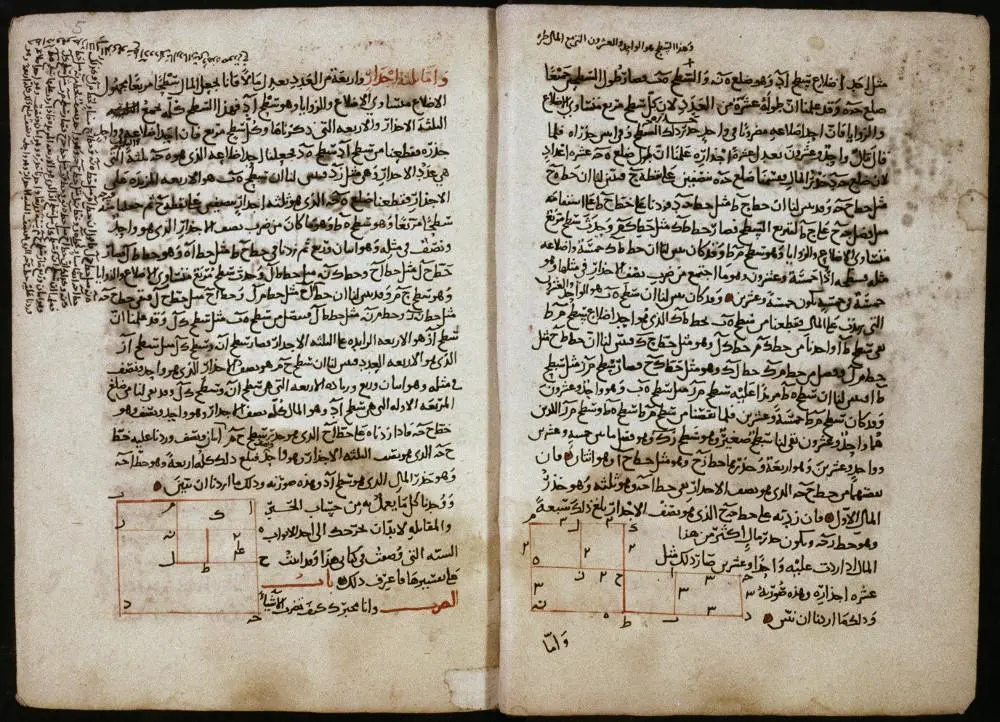 The word algebra comes from the title of a book called Al-Jabr, written around…