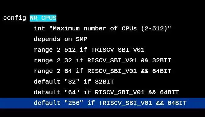 Linux 7.2-rc2 Raising The Default RISC-V 64-bit CPU Limit To 256 Cores