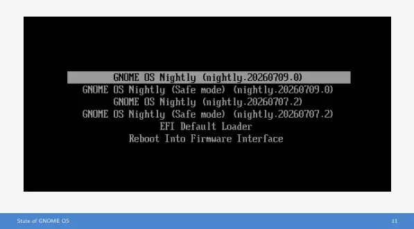 GNOME OS Safe Mode Improving The System Reliability