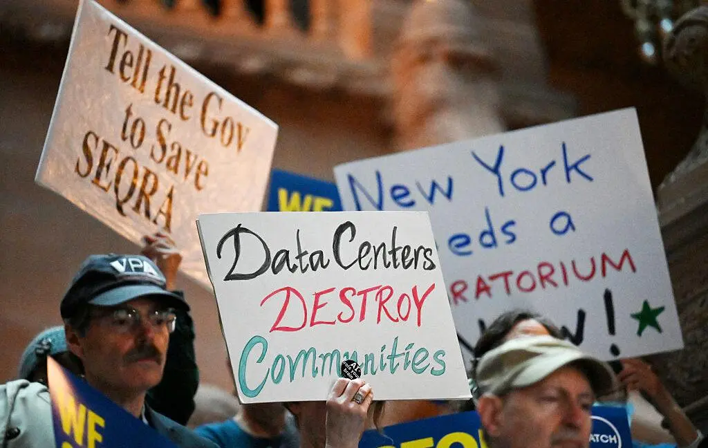 New York is the first state to impose a data center moratorium