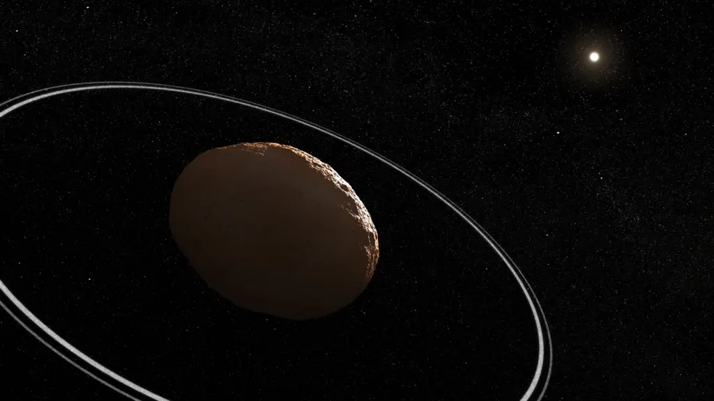 Rings around a tiny body have changed over the past decade