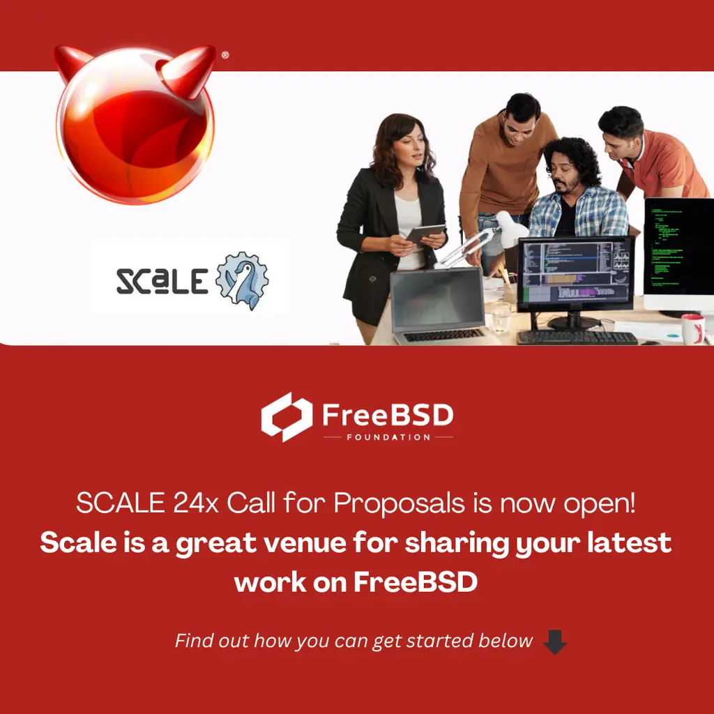 Call for FreeBSD Talk Proposals – SCaLE 24x (Southern California Linux Expo)