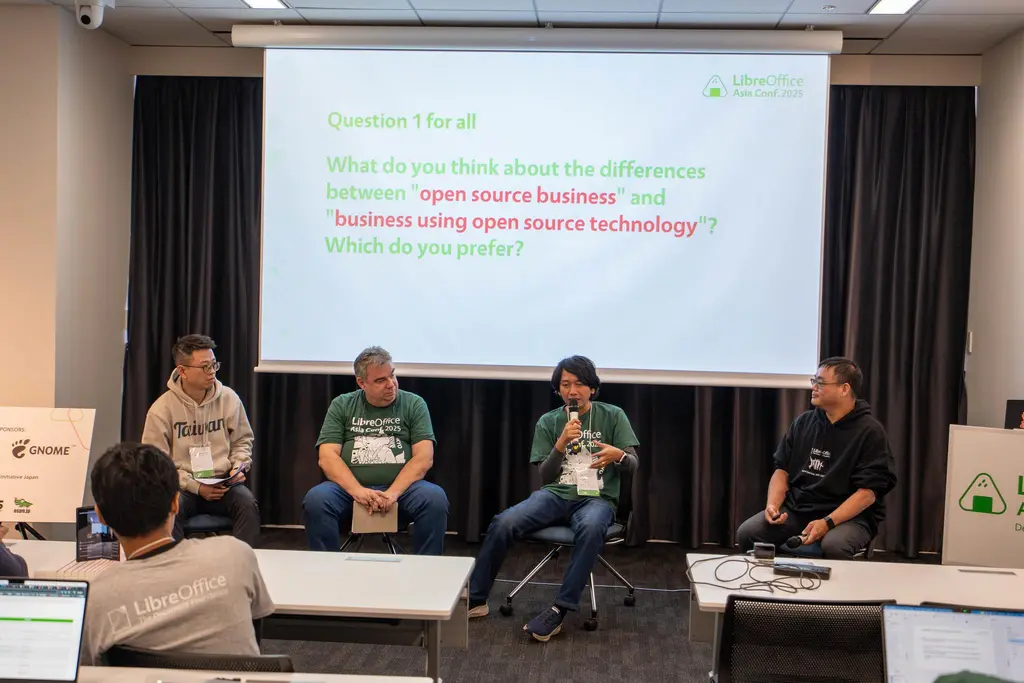 2025 年 12 月， #libreoffice 社群盛會【LibreOffice Asia Conference】於日本東京舉辦，其中有一場座談…