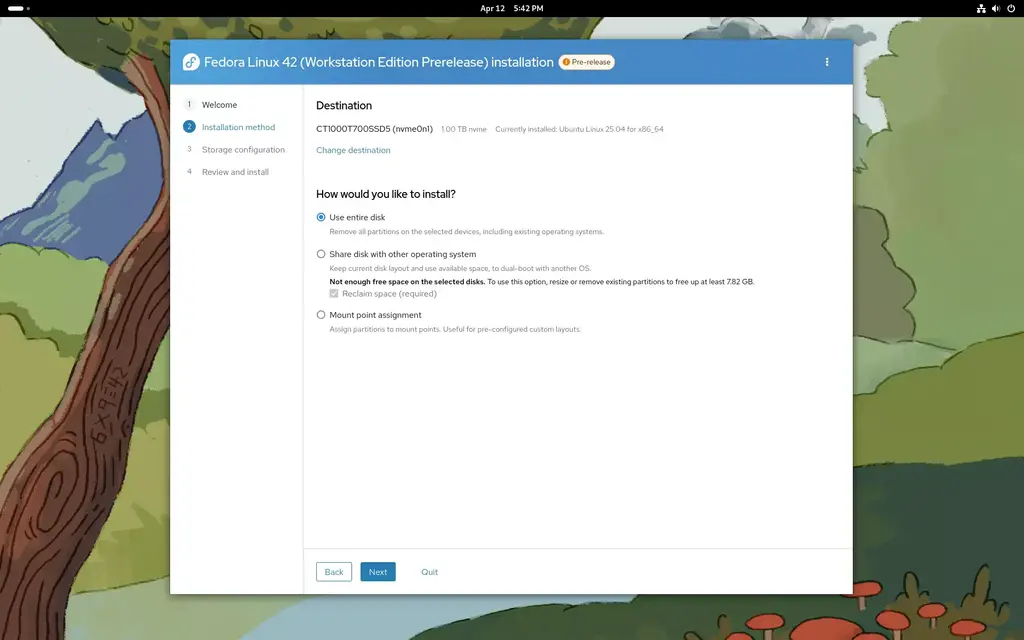 Stratis Storage Anaconda Integration Approved For Fedora 45