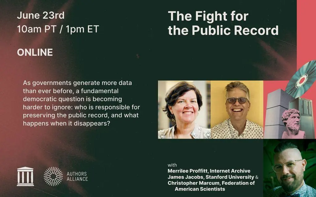 What happens when public datasets disappear? 🕳️