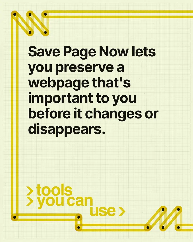 If you see something, save something.