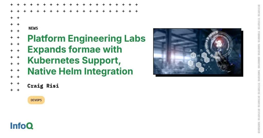 Platform Engineering Labs has announced a major update to formae - its…
