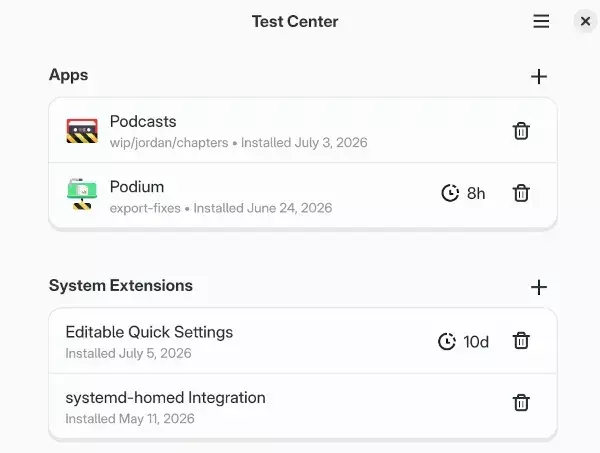 GNOME OS Creating "Test Center" As Its Take On Apple TestFlight For Experiment…