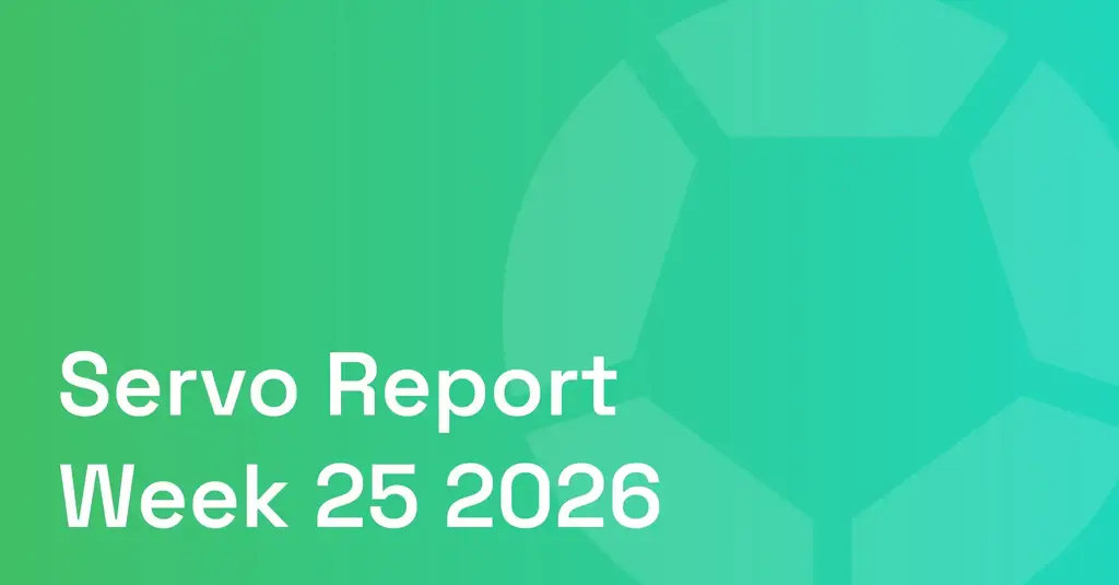 Servo Report for Week 25
