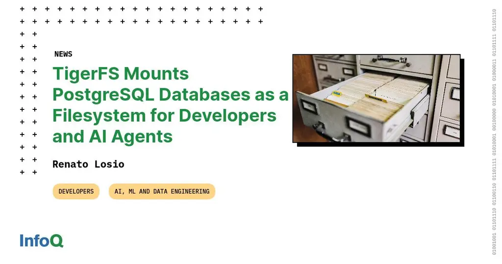 Meet TigerFS - an experimental #filesystem that mounts a database as a…