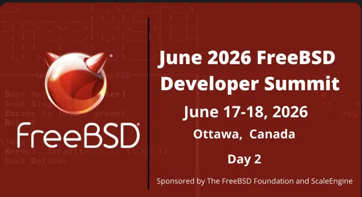 Live Now: Day 2 of the FreeBSD Developer Summit at BSDCan.
