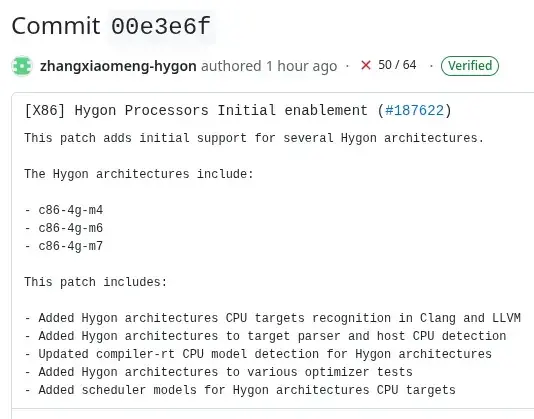 LLVM/Clang Lands Initial Compiler Targeting For Hygon x86 CPUs