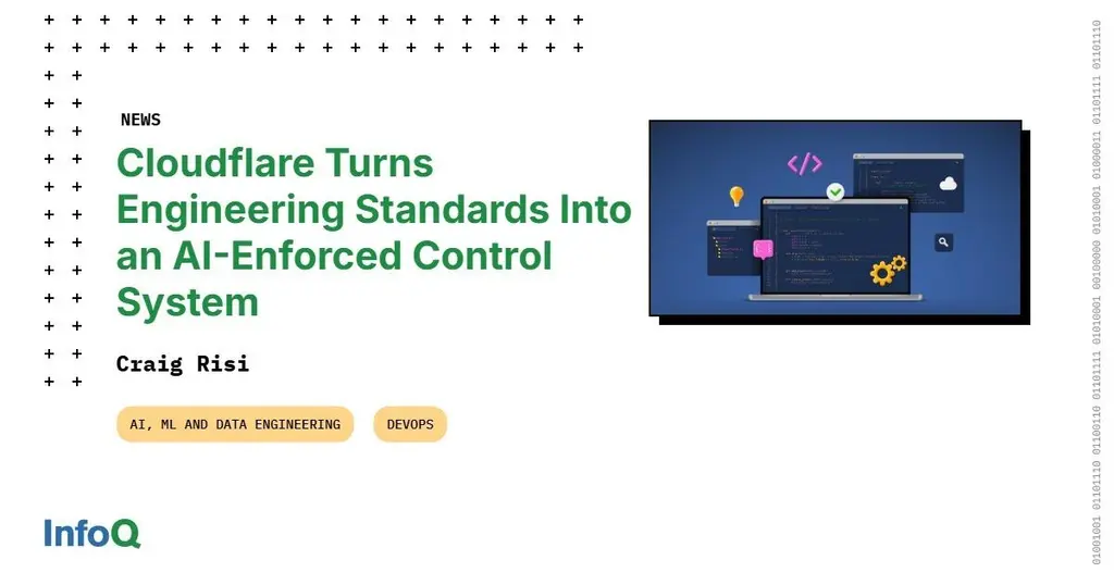 #Cloudflare is turning engineering standards from passive documentation into…
