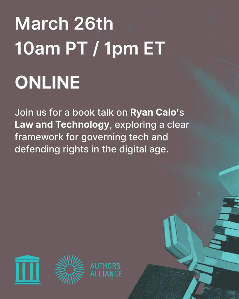 📖 How can law can shape technology for the public good?