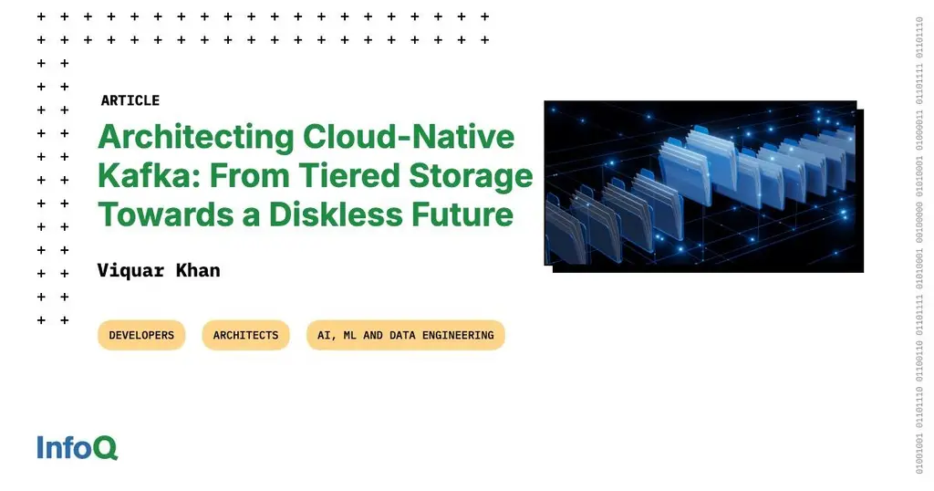 This #InfoQ article examines how #ApacheKafka is evolving toward a #CloudNative…
