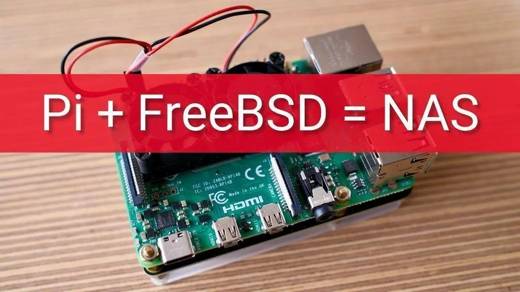 💡 Turn a Raspberry Pi into your own NAS with FreeBSD!