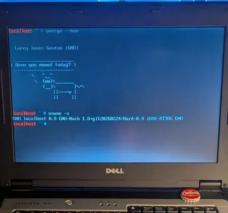 Gentoo Releases Experimental Images Using GNU/Hurd