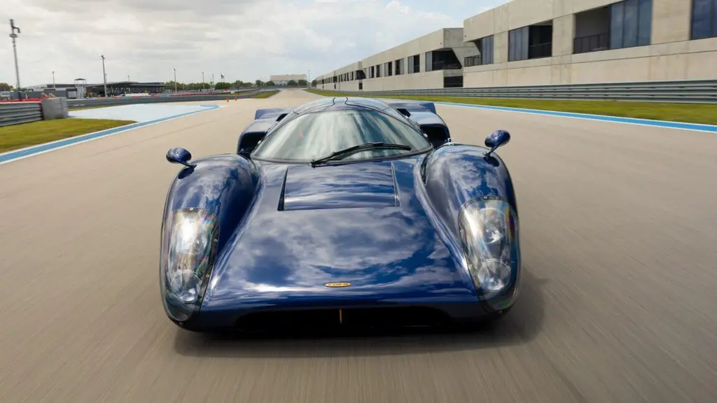 This race car is made from plant fibers, volcanoes ... and seawater?