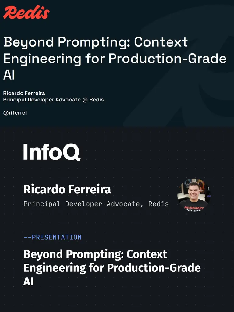 In this #InfoQ video, Ricardo Ferreira shares how he built “My Jarvis” - an…
