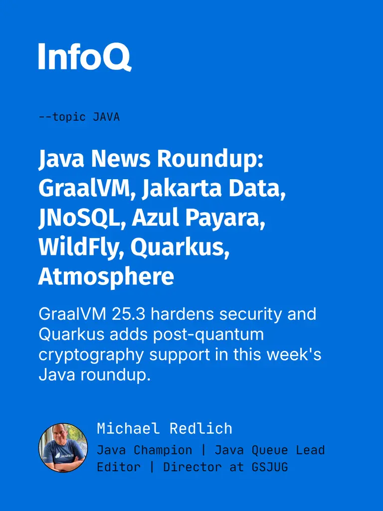 It’s been a busy week in the #Java ecosystem!