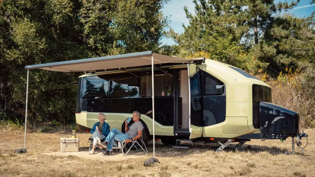 This self-parking electric travel trailer gets a solar upgrade for 2027