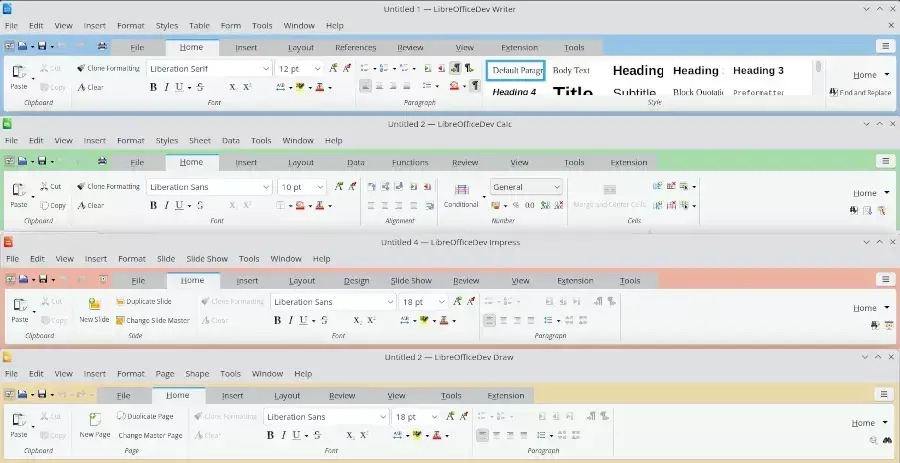 LibreOffice 26.8 Beta Released For Improving This Free Software Office Suite