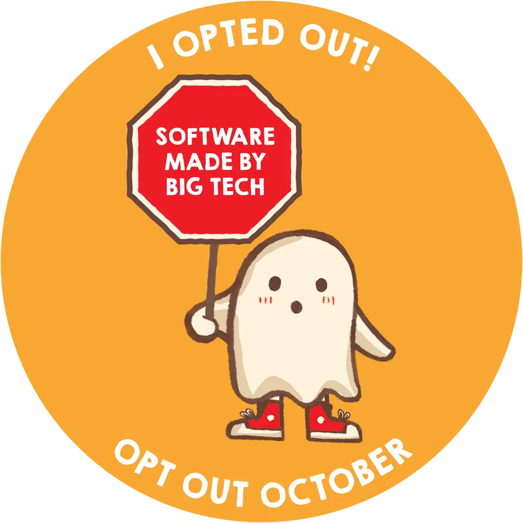 Ready to free yourself from Big Tech tools? Opt Out October is the time to do…