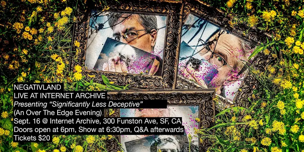 What better place for Negativland to perform than the Internet Archive?