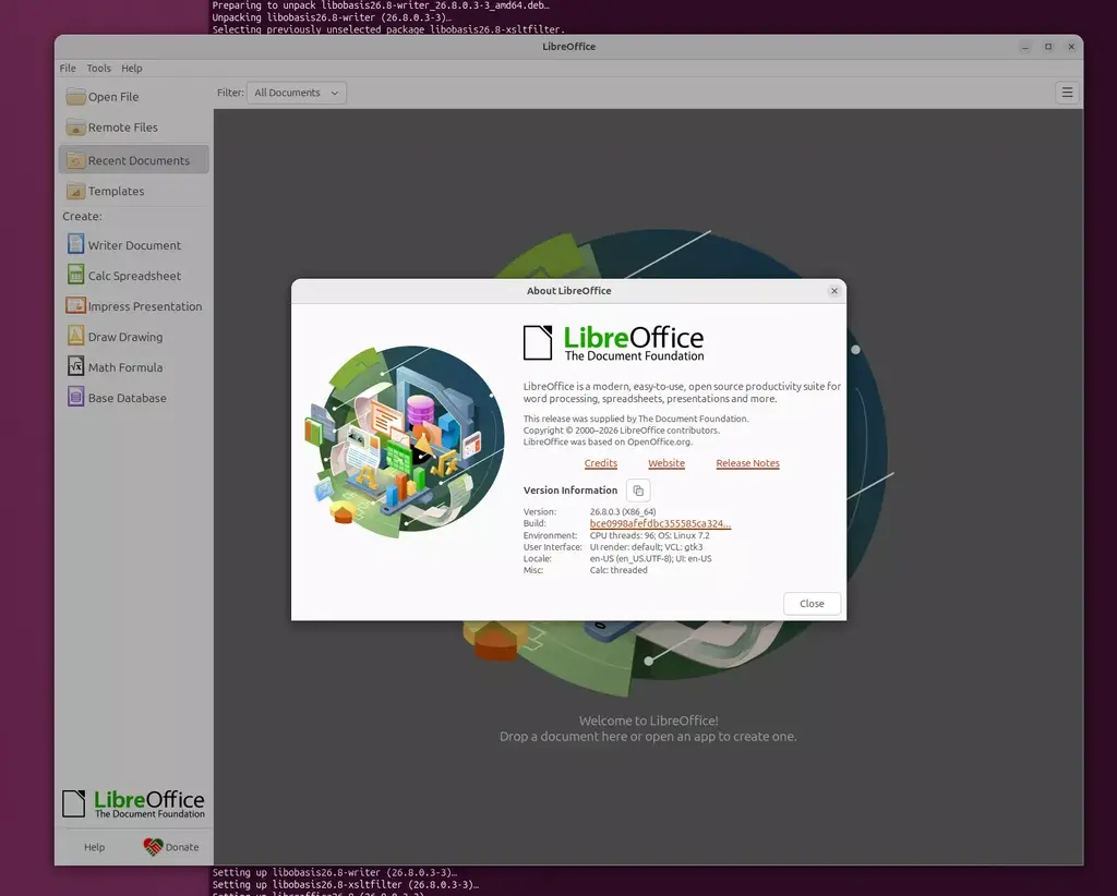 LibreOffice 26.8 Released With Many Nice Improvements