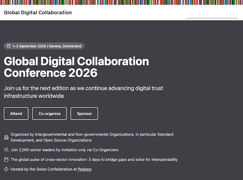 W3C is pleased to join the GDC Council in co-organizing the Global Digital…