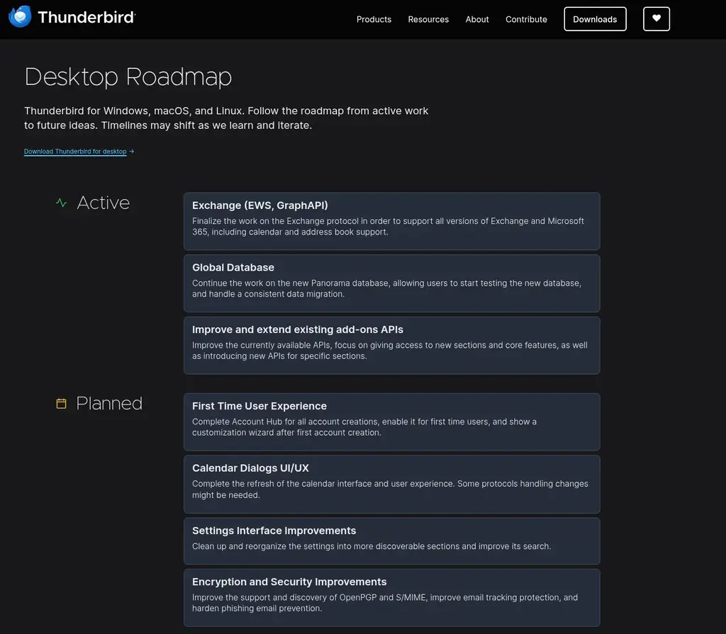 Thunderbird Looks To Finalize Its Exchange Support, Refresh The Calendar UI