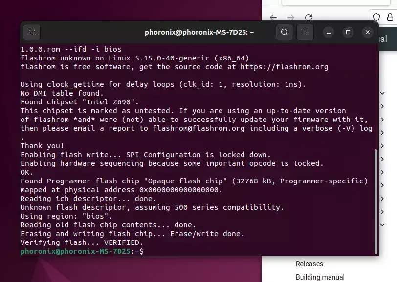 Coreboot 26.06 Brings Support For Intel Nova Lake, AMD Strix Halo & 31 New…
