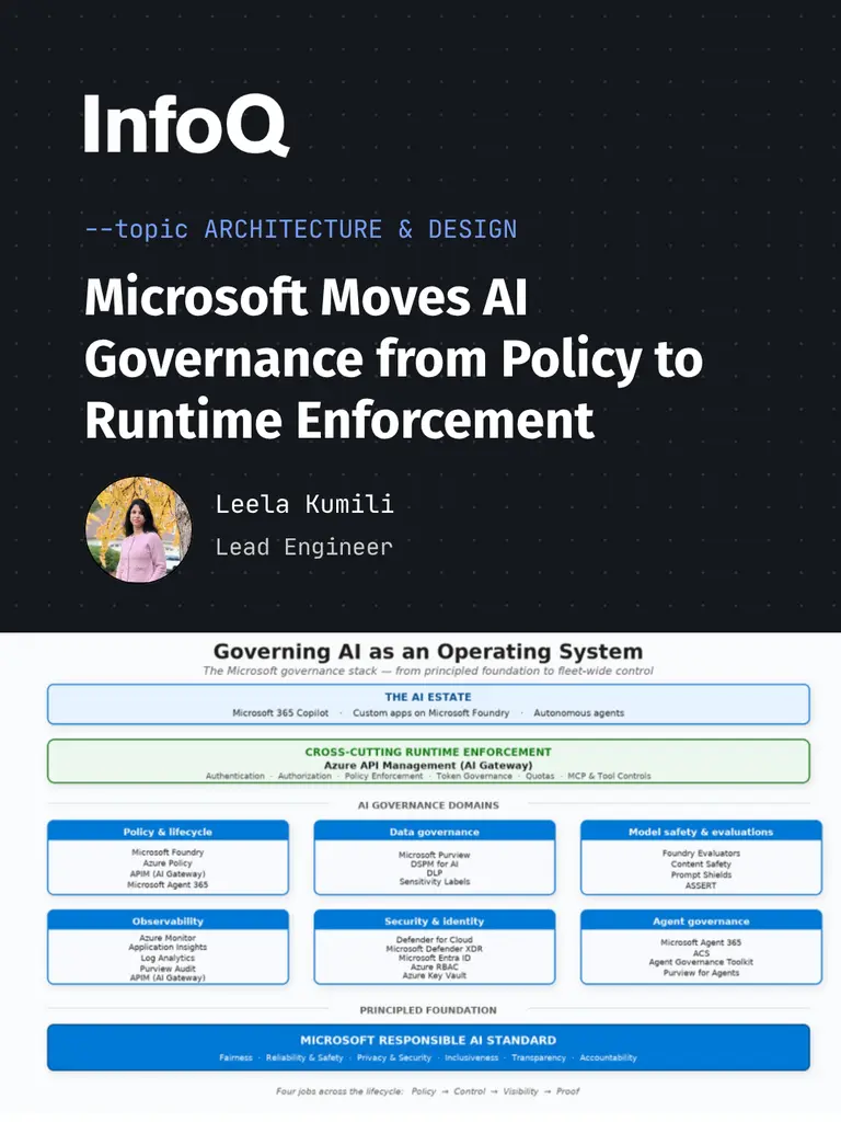 Microsoft is shifting AI governance from static policies to runtime enforcement.